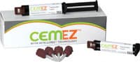 Cem EZ Dual-Cure Resin Cement Refill Kit, Translucent, 2 x 5 g Syringes with 16 Automix Tips, 90-00011 - Cement Ez Refill Translucent - Image 1