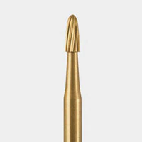 Microcopy NeoBurr 7803 Tungsten Carbide Trimming & Finishing Bur, FG, 12-Blade, Bullet Shape, 1.2 mm Diameter, 3.4 mm Length, 25/Box - Bullet FG 7803 NeoBurr 25/Box - Image 1