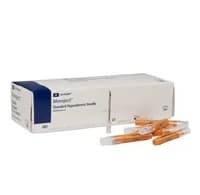 Cardinal Monoject Hypodermic Needle, 16G x 1-1/2", Tri-Beveled, Sterile, Non-Coring, Gray, Latex-Free, 1000/Case - Needle Bevel A - Image 1