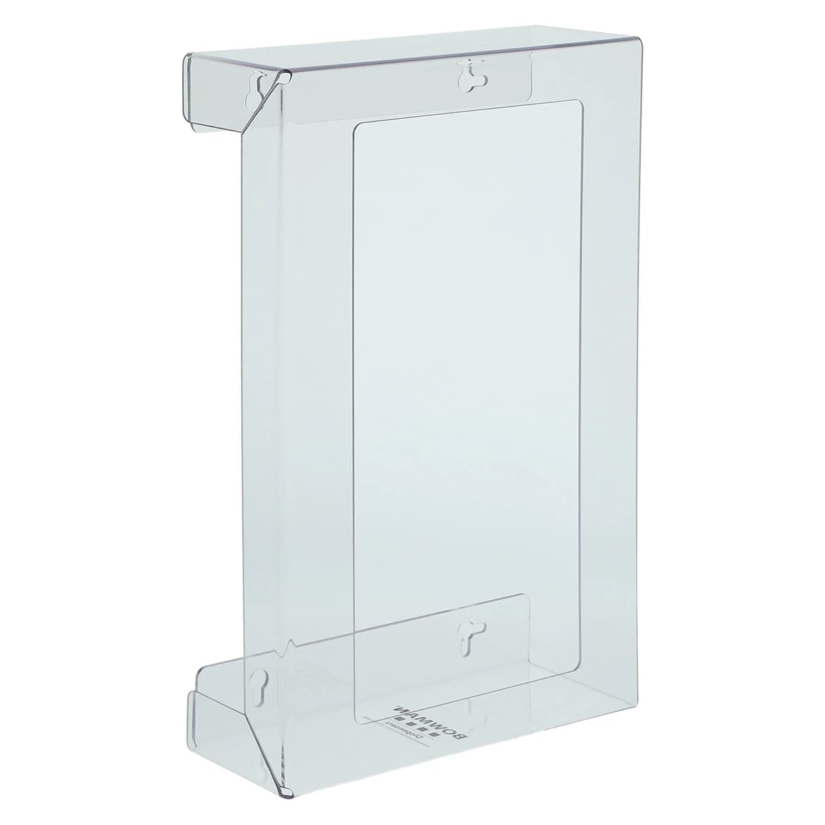 Patterson® Triple Glove Dispenser, Clear Plastic, Wall Mountable or Countertop, Holds 3 Boxes, 1/Pkg - Patterson® Glove Dispensers - Clear Plastic, Triple - Image 1