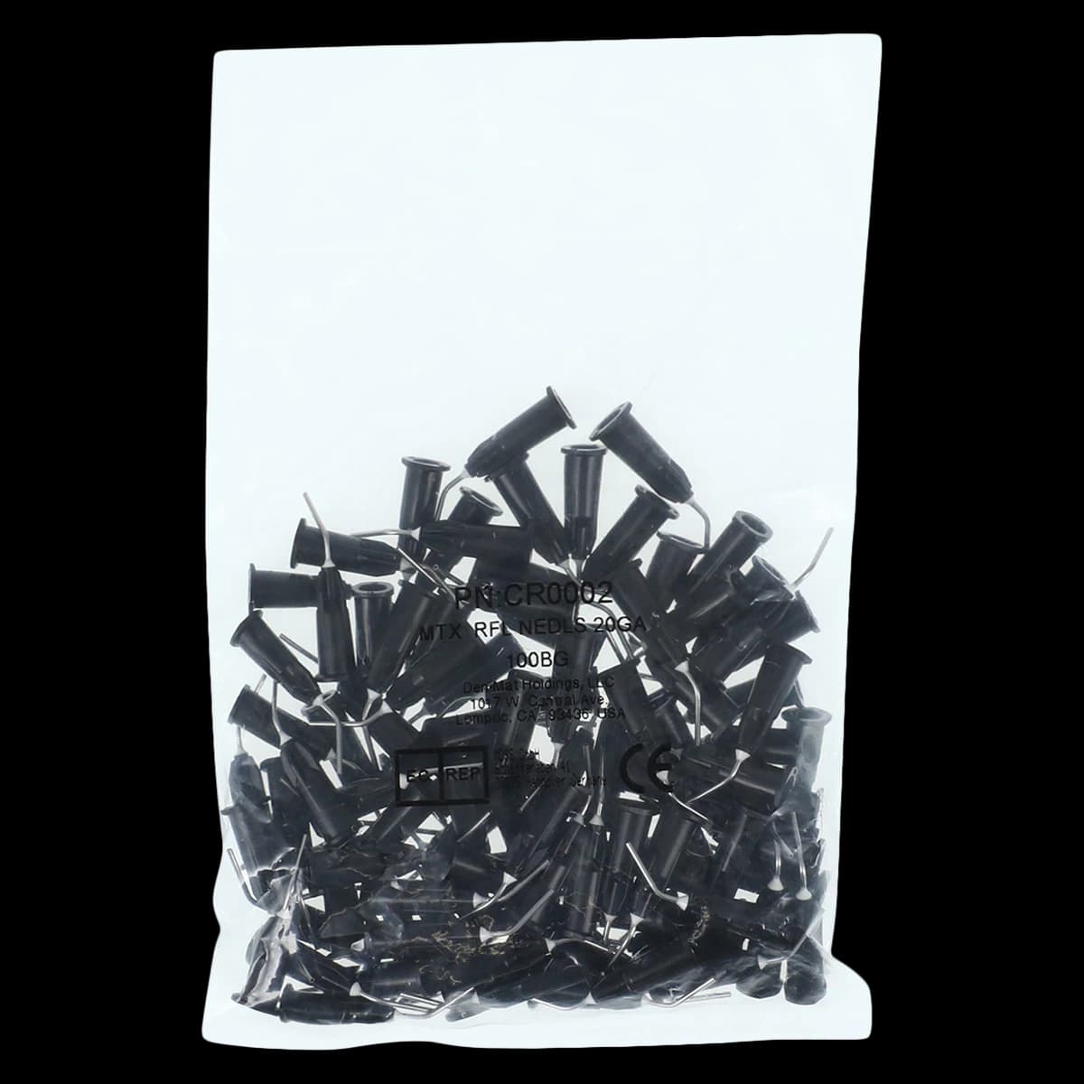 Nuance® Composite Flowable Syringe Needle Tips, 20 Gauge, Black, 100/Pkg - Nuance® Composite Flowable Syringe Needle Tips – 20 Gauge, 100/Pkg - Nuance® Composite Flowable Syringe Needle Tips – 20 Gauge, 100/Pkg - Image 1