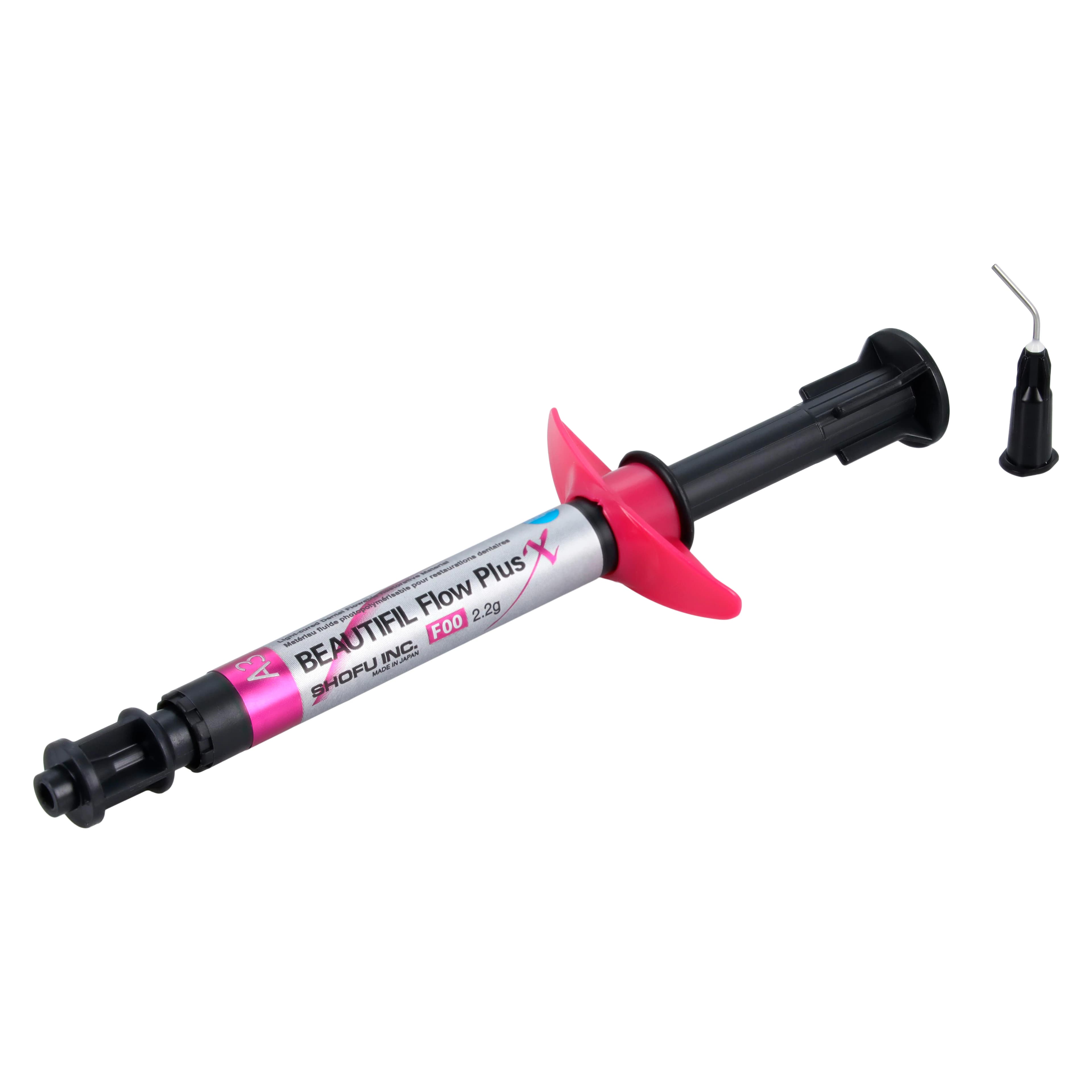 Beautifil Flow Plus X F00 (Zero Flow) Hybrid Composite Syringe Refill, Shade A3, 2.2g, YN2303 - Beautifil Flow Plus X F00 A3 2.2g Syringe - Image 1