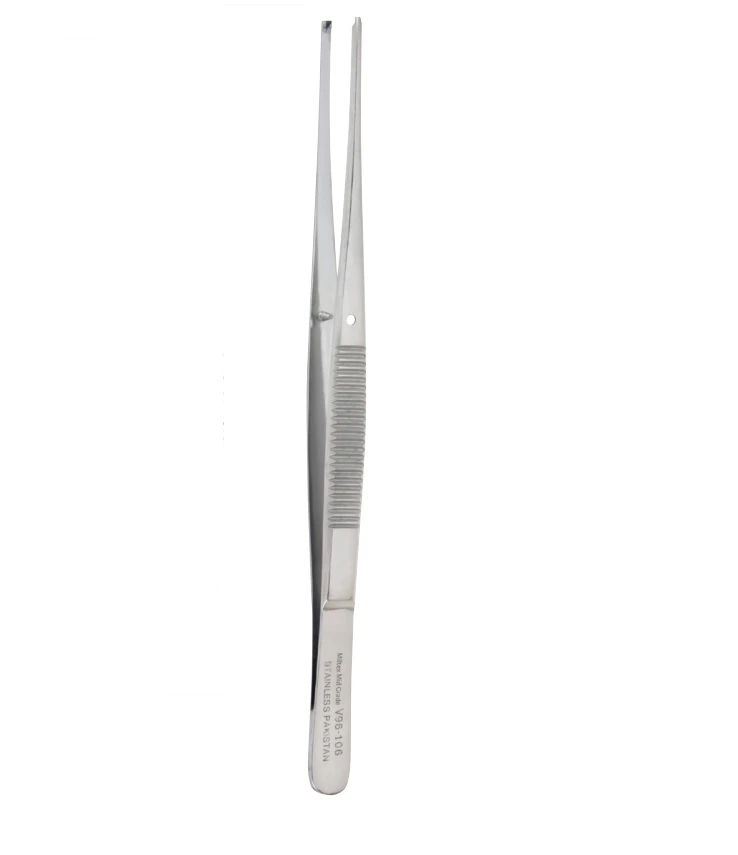 Vantage Semken Dressing Forceps, Straight, 5" - Semkens Forceps Dressing - Image 1