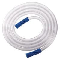 Bemis 6" Suction Tubing, Disposable, Non-Sterile, 1/4" Diameter, Female Connector, 25/Box - 6" Suction Tubing, Disposable - Image 1