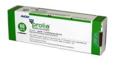 Prolia (Denosumab) Injection 60 mg/mL Prefilled Syringe, 1 mL Each - Prolia Inj Syringe 1mL - Image 1