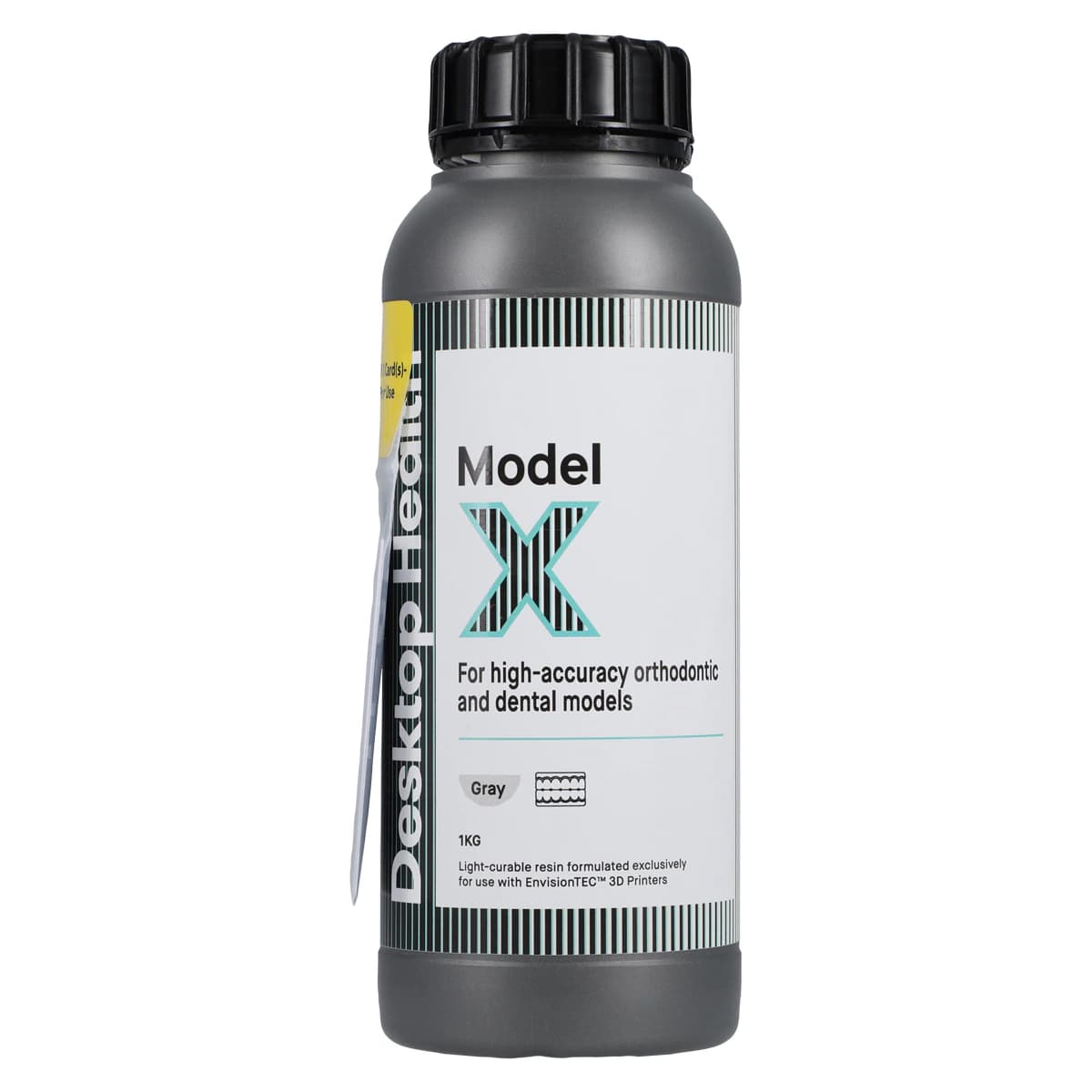 Sprintray Model X Grey 3D Printer Resin, 1 Kg Bottle - Model X Grey - Image 1
