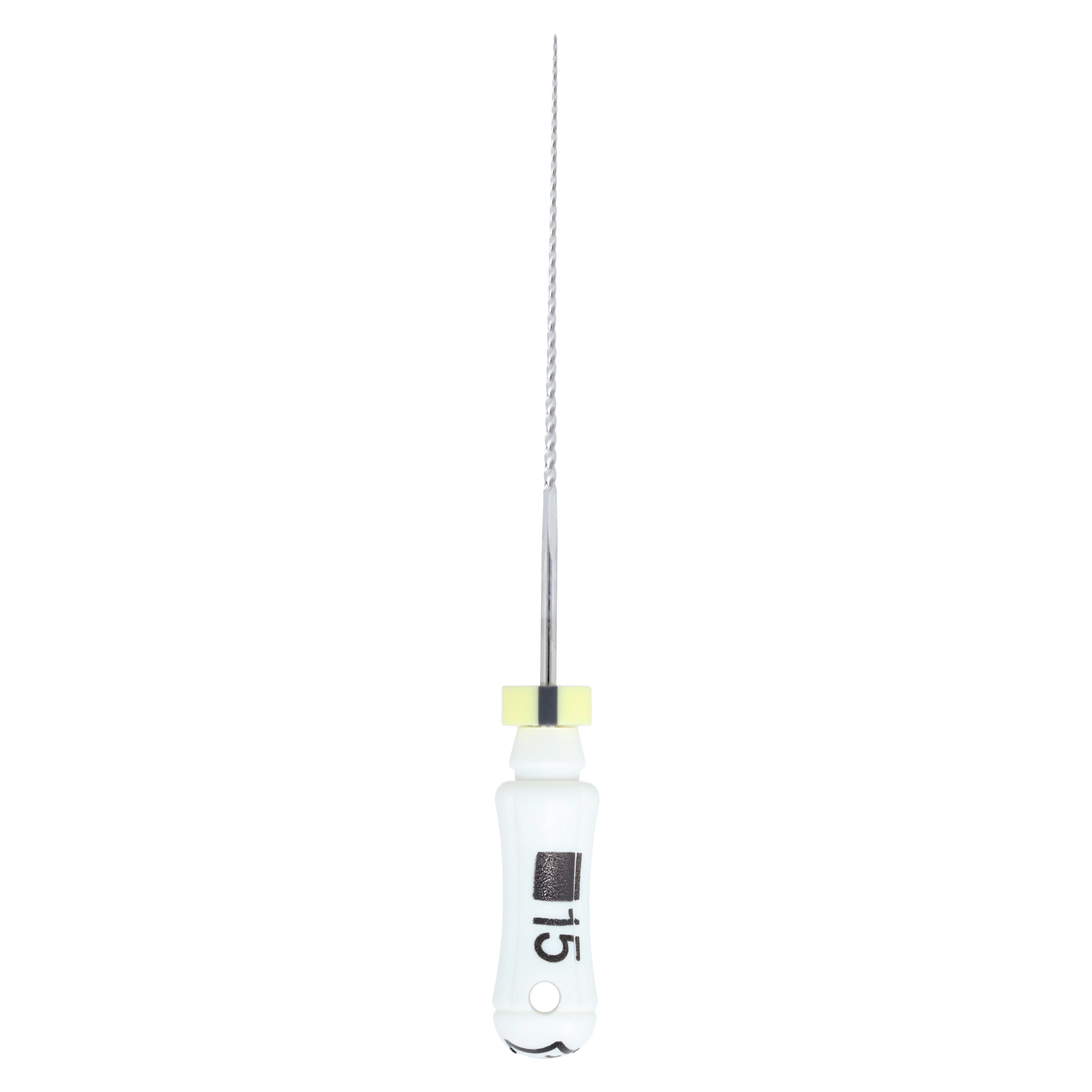 Dentsply Maillefer K-File #15, 25mm, Stainless Steel, Pack of 6, 671132 - 15-25mm K Files PH (6) - Image 1