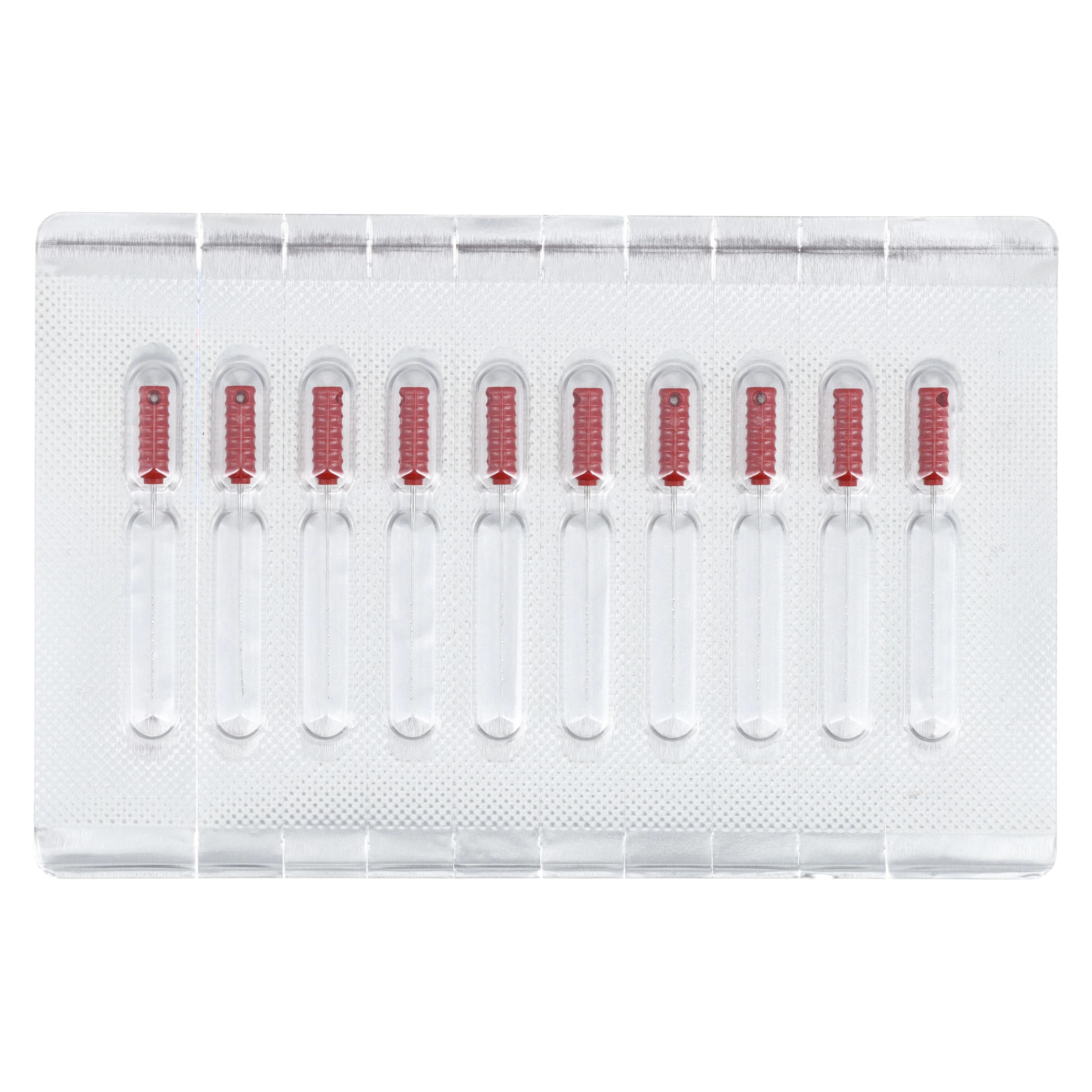 Maillefer Barbed Broaches, X-Fine, Red, 21 mm, 10/Pk, 689552 - Maillefer Barbed Broaches - Image 1