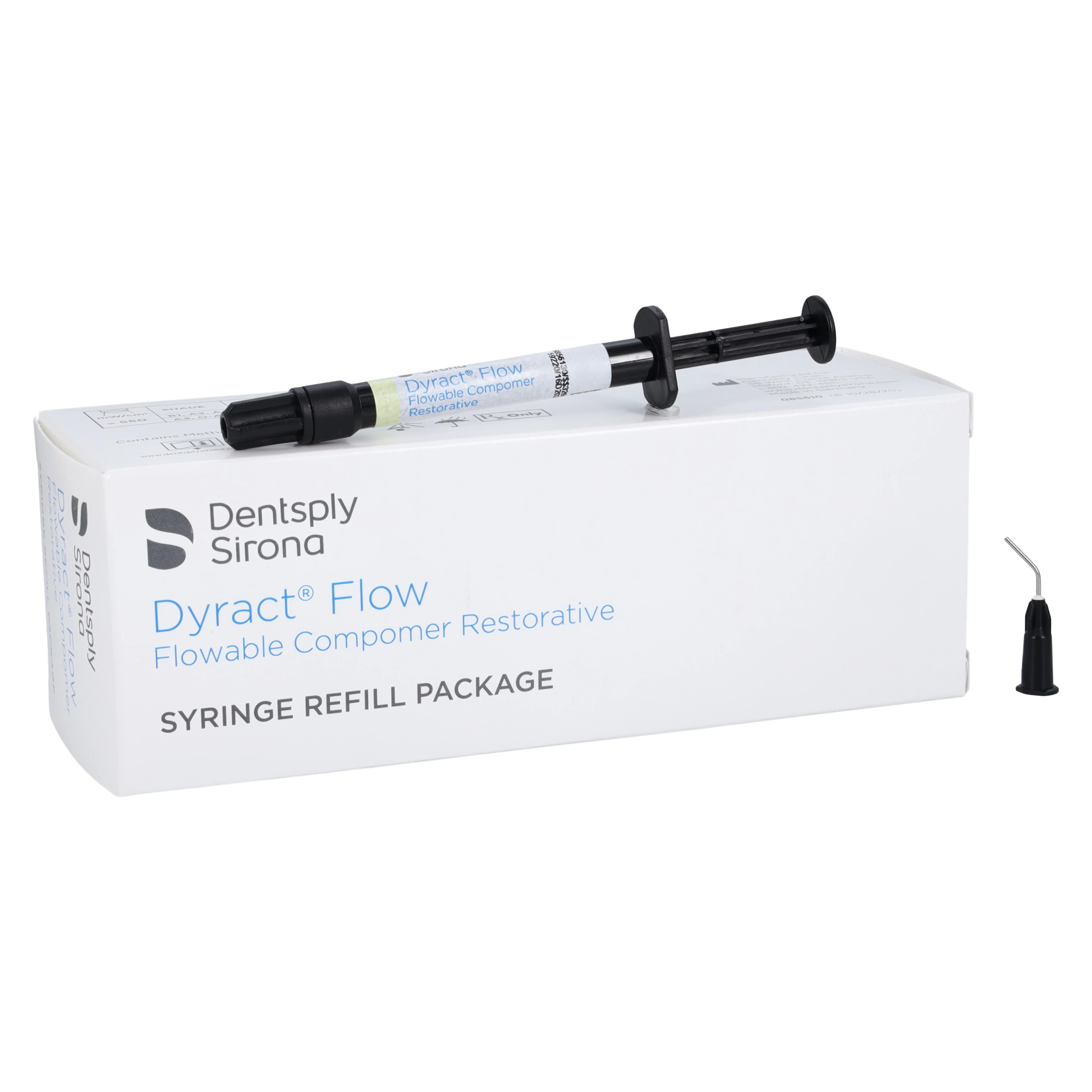 Dyract Flow Flowable Compomer Restorative Syringe Refill, Shade B1, 1.3 g, 25 Tips, 685613 - Dyract Flow Flowable Compomer Restorative Syringe Refill - Image 1