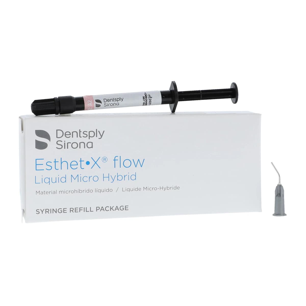 Esthet-X Flow Flowable Composite, Light-Cure, Syringe Refill, 1.3 g, Shade A2, 2/Pk, 648021 - Esthet-X Flow Flowable, Light-Cure, Syringe Refill, 1.3 g, A2, 2/Pk - Image 1