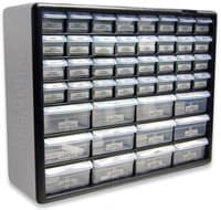 Kerr AXIS Custom Cabinet 44 Drawer Organizer, AX-LGCAB - Large Custom Cabinet Organizer - Image 1