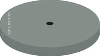 NTI Gray Silicone Polisher Wheels for Porcelain, Unmounted, 22 mm, Autoclavable, 100/Pack, P0321G - NTI Silicone Gray Silicone Polishers for Porcelain for Developing a Super High - Image 1