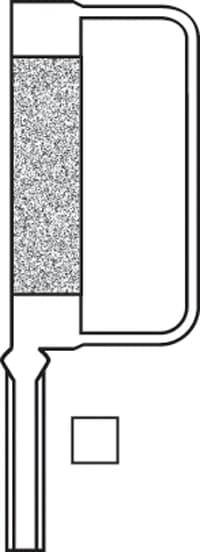 Axis Intensiv Double-Sided Ortho-Strips, Ultrafine 25 Micron, White, 0.15mm Thick, Pack of 4, OS-25 - #25 Double Ultrafine Intensiv Ortho-Strip Pack of 4 - Image 1