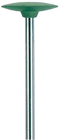 NTI Silicone Polisher, Green, Knife Edge #150, HP Shank, 10/Pkg, P0142-150 - NTI® Silicone Polishers - HP - Green Knife Edge #150 - Image 1