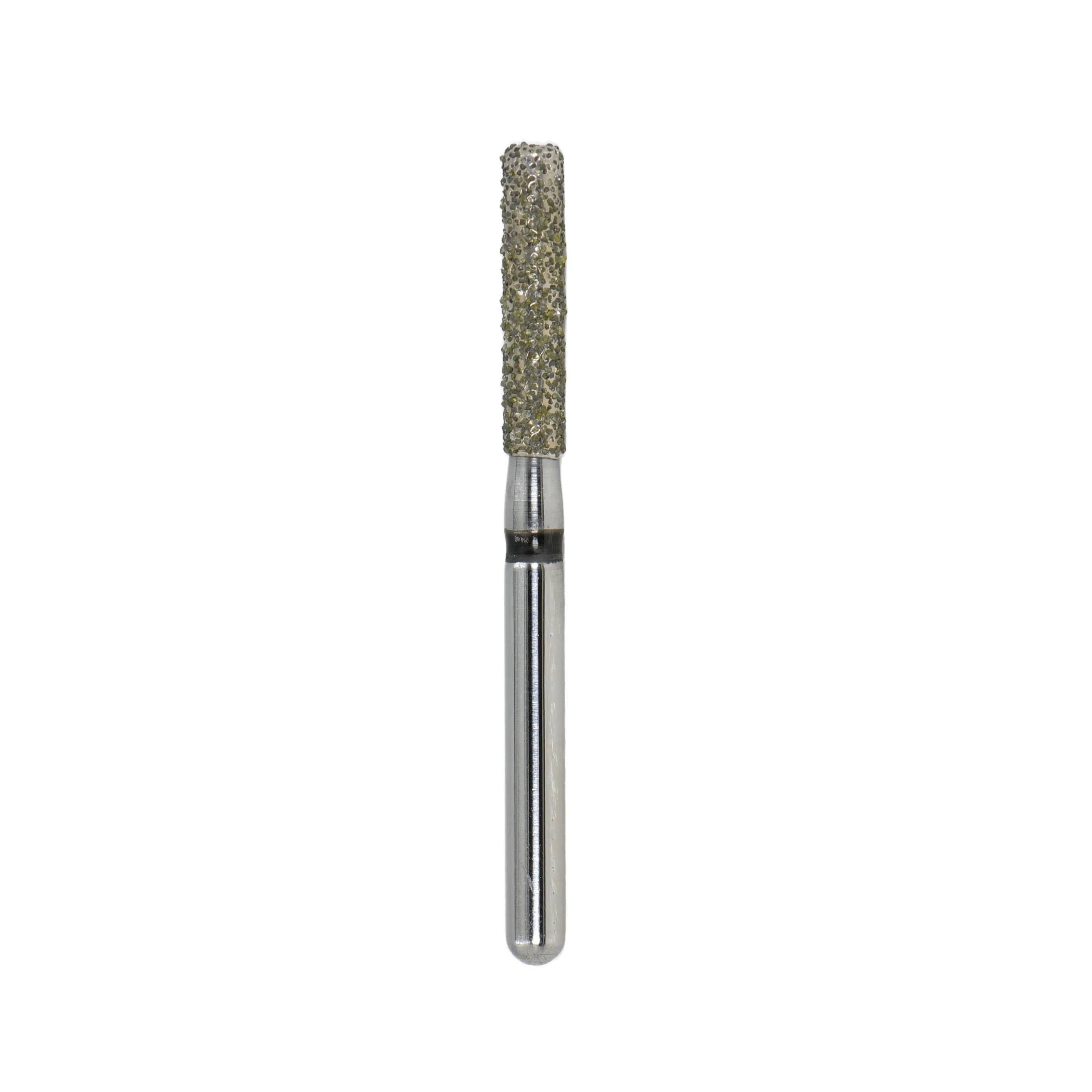 Kerr SimpliCut Single-Use Diamond Bur, Super Coarse, Cylinder with Rounded Shoulder, Friction Grip, #KS3-D, 25/Pack - #KS3 Super Coarse SimpliCut Diamond Bur Cylinder Rounded Shoulder Pack of 25 - Image 1