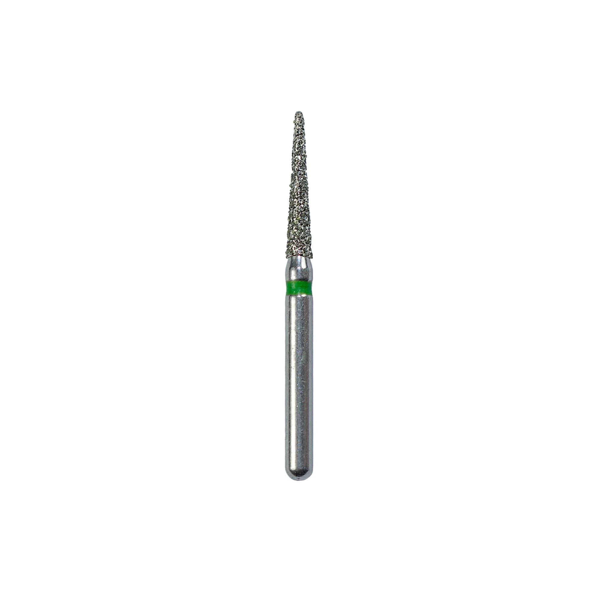 Kerr SimpliCut Single-Use Sterile Diamond Bur, Coarse Grit, Needle Shape, Friction Grip, 25/Pkg, C858-014-D - #858-014 Coarse SimpliCut Diamond Bur Needle Pack of 25 - Image 1