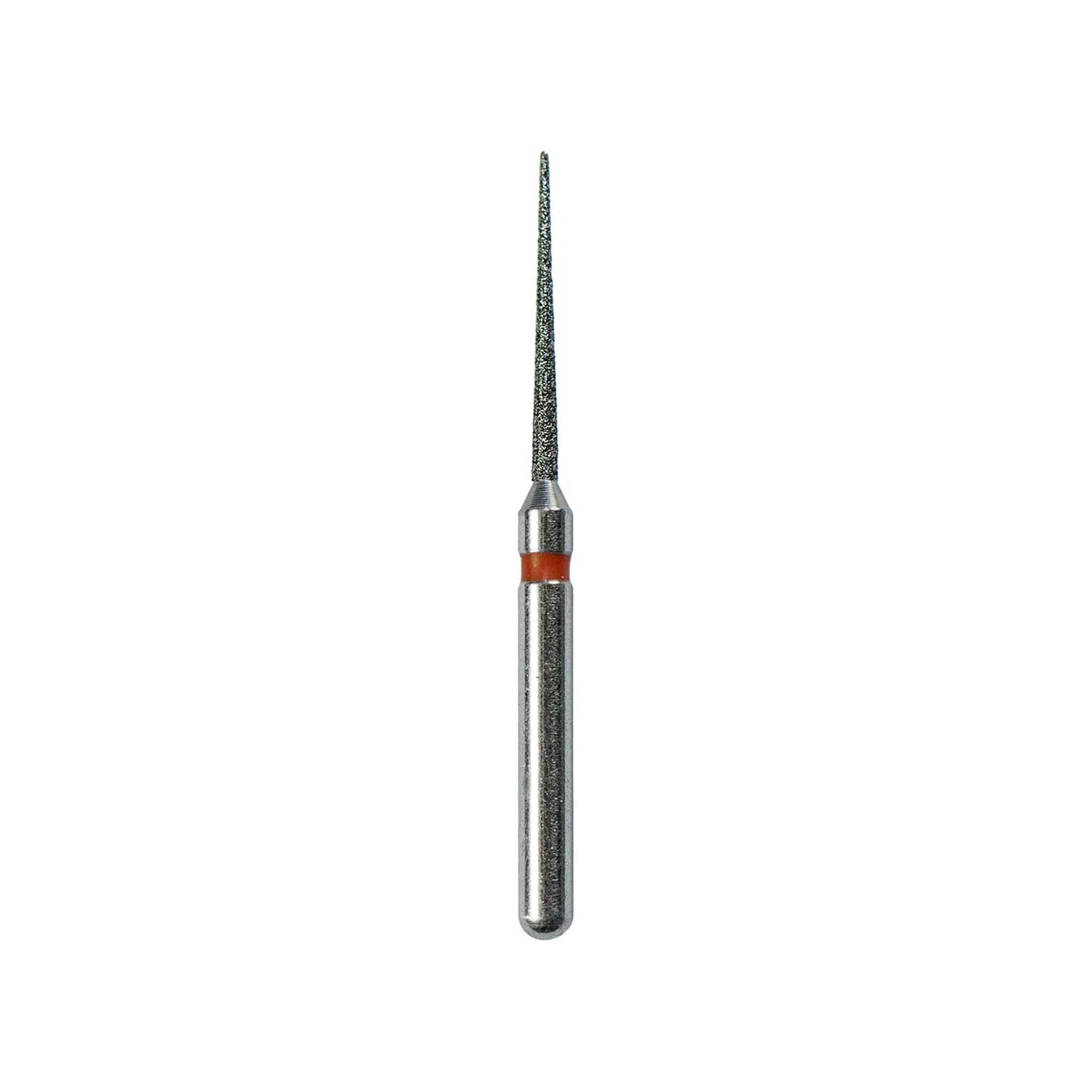 Kerr SimpliCut Single-Use Sterile Diamond Bur, Fine Grit, Needle Shape, Friction Grip, 25/Pack, F859-012-D - #859-012 Fine SimpliCut Diamond Bur Needle Pack of 25 - Image 1