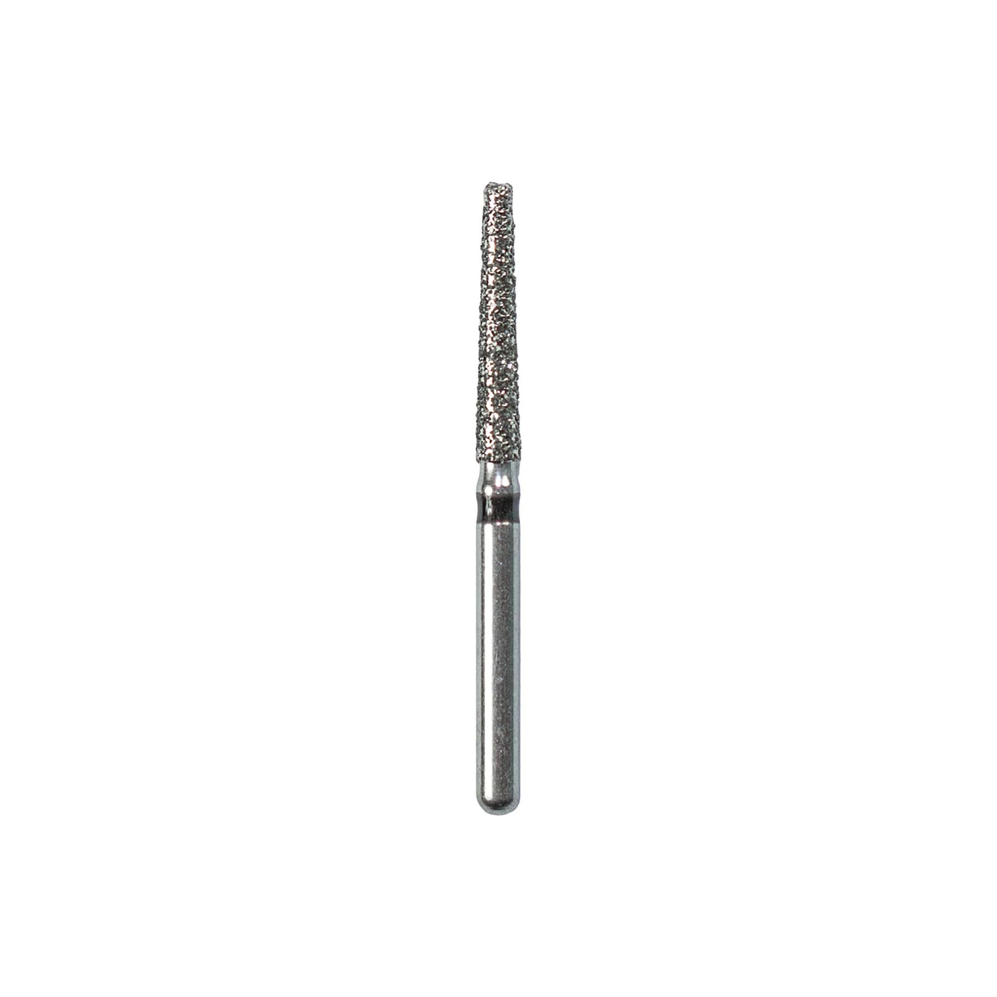 Kerr SimpliCut Single-Use Sterile Diamond Bur, Super Coarse, Flat End Taper, Friction Grip, #SC848-018-D, 25/Pack - #848-018 Super Coarse SimpliCut Diamond Bur Flat End Taper Pack of 25 - Image 1