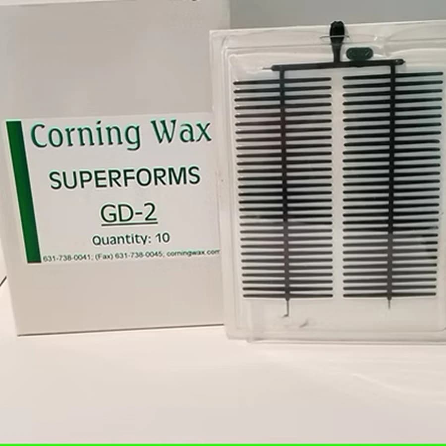Superform Wax Patterns, Plastic Pattern Wax, 10/Package - Superform Wax Patterns - Image 1