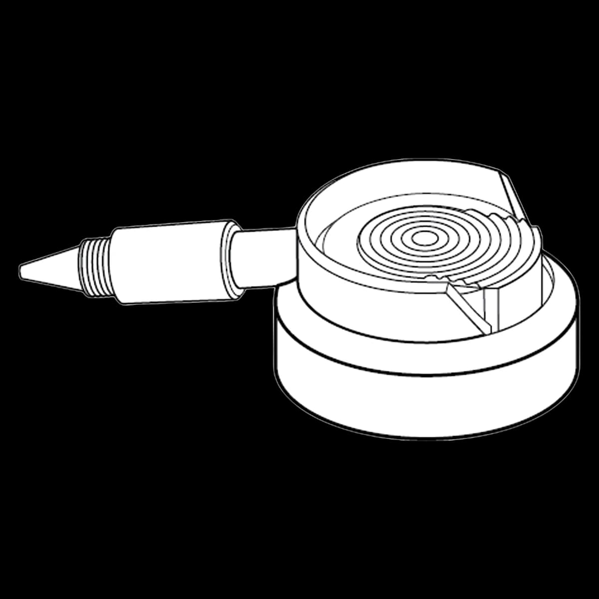 W&H Service Oil Spray Cap for MD-400, 02036100 - W&H Service Oil, Spray Cap For MD-400, 02036100 - Image 1
