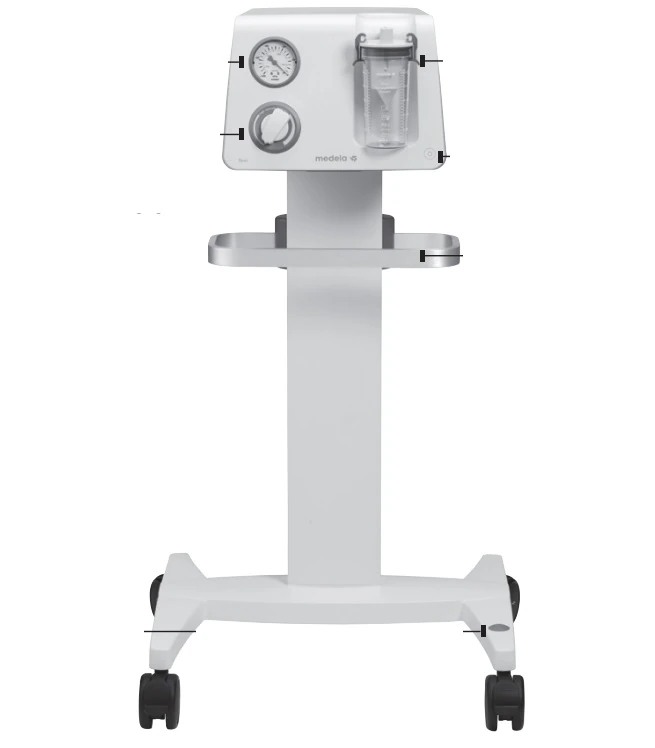 Medela Dominant Flex Trolley for Suction Pump - Trolley Dominant Flex - Image 1