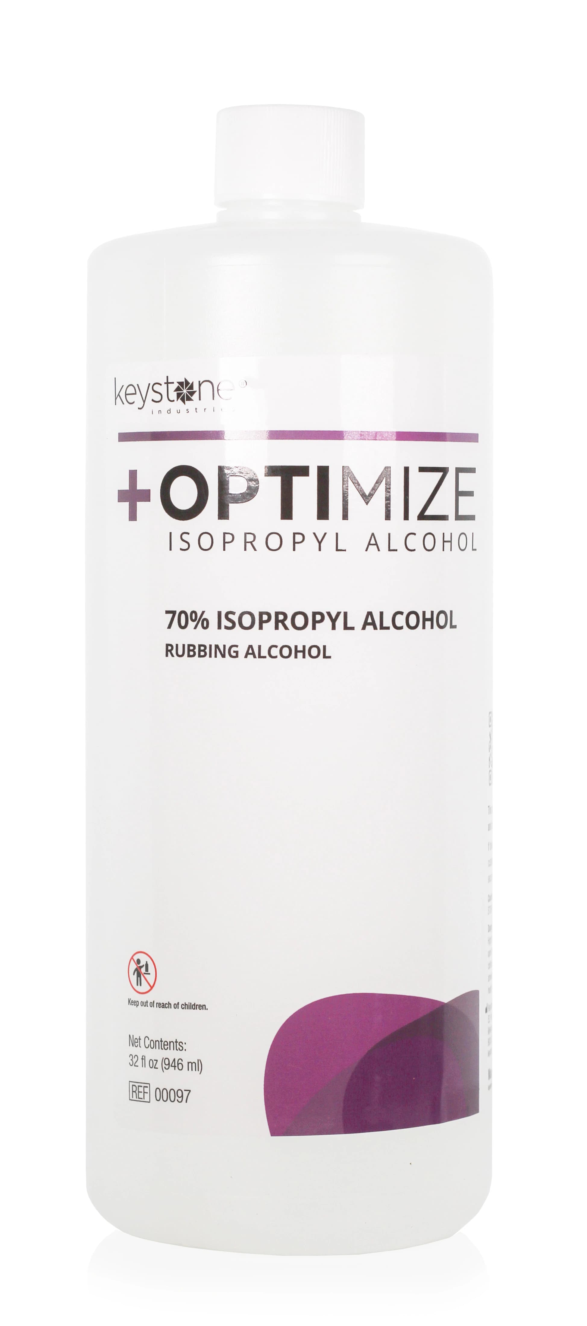 Optimize Isopropyl Alcohol, 32 oz Bottle - Optimize Isopropyl Alcohol - Image 1