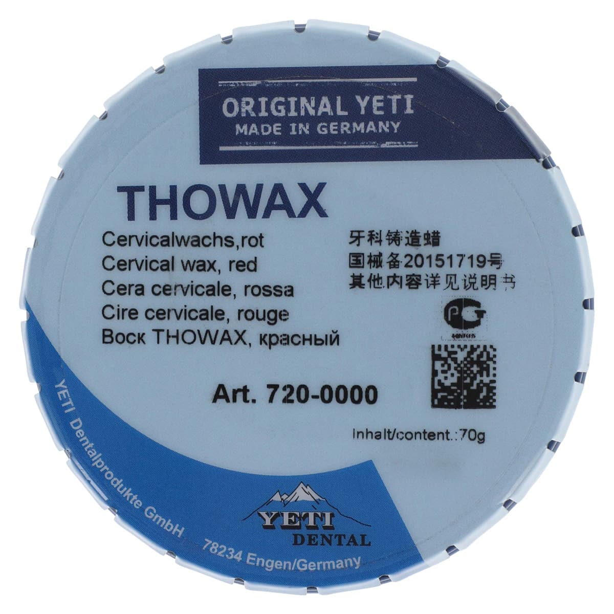 Yeti Cervical Wax, 70g - Yeti Cervical Wax - Image 1