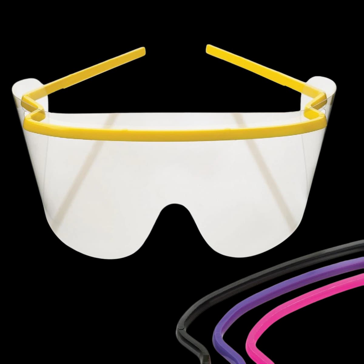 Eye Shield Clear, Distortion Free, Disposable, 25/Package - Eyeshld Dsp Clr Distrtn Free - Image 1