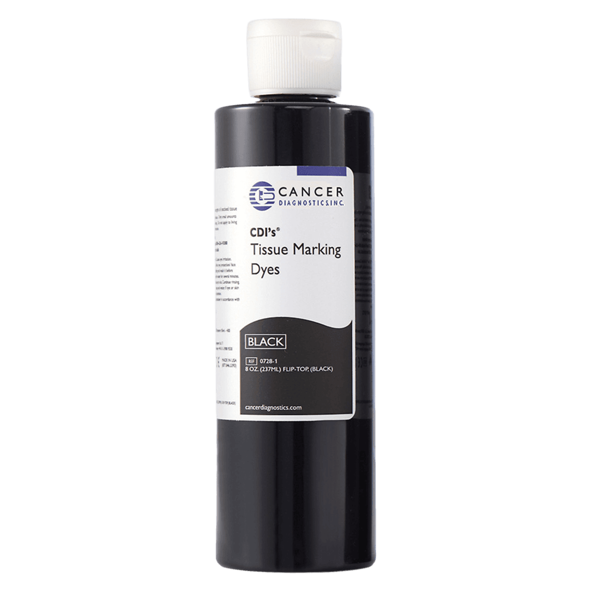 Cancer Diagnostics Tissue Marking Dye, Black, 8 oz Bottle - Dye Tissue Marking 8Oz Bottle - Image 1