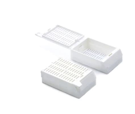 Tissue-Tek Mega-Cassette Base Mold with Base Vent Openings, 30 x 24 x 11 mm, 750/Case - Mega Cassette 30X24X11Mm - Image 1