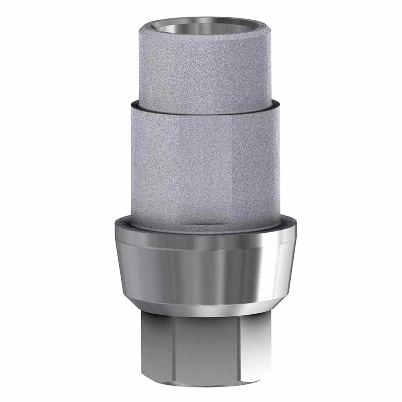 DESS Thinner Ti-Base Engaging NP, GH 1.5mm, Zimmer Internal Hex, 3.5mm Platform, Each - Thinner Ti Base Engaging NP - Image 1