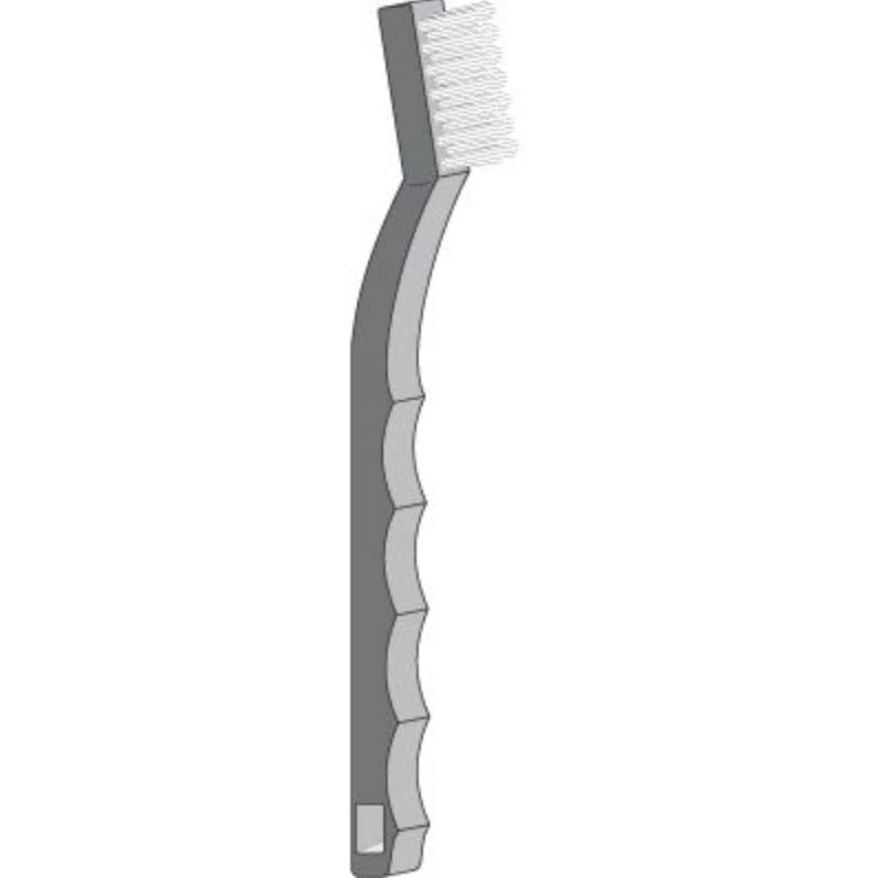 Sklar Instruments Instrument Cleaning Brush, Stainless Steel Bristle, Polypropylene Handle, Reusable, 12/Package - Brush Instrmnt Cleaning SS - Image 1