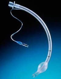 Shiley Endotracheal Tube, Cuffed, Reinforced, 5/Package - Tube Endotrach. Reinf Cuf - Image 1