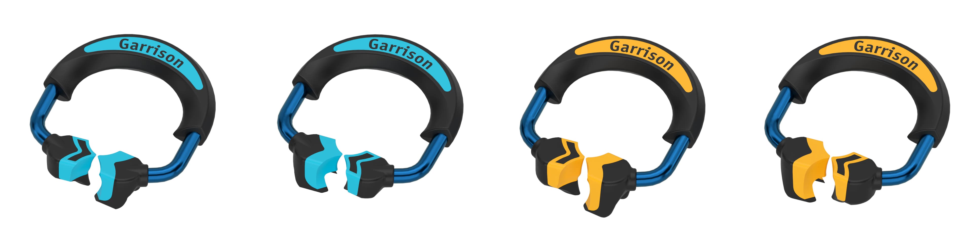 Garrison Quad Rings Kit, Assorted Soft-Face™ Driver-Tip Rings, Blue (Short/Universal) & Orange (Tall), 4/Pk, QR01 - Garrison Quad Rings Kit - Image 1