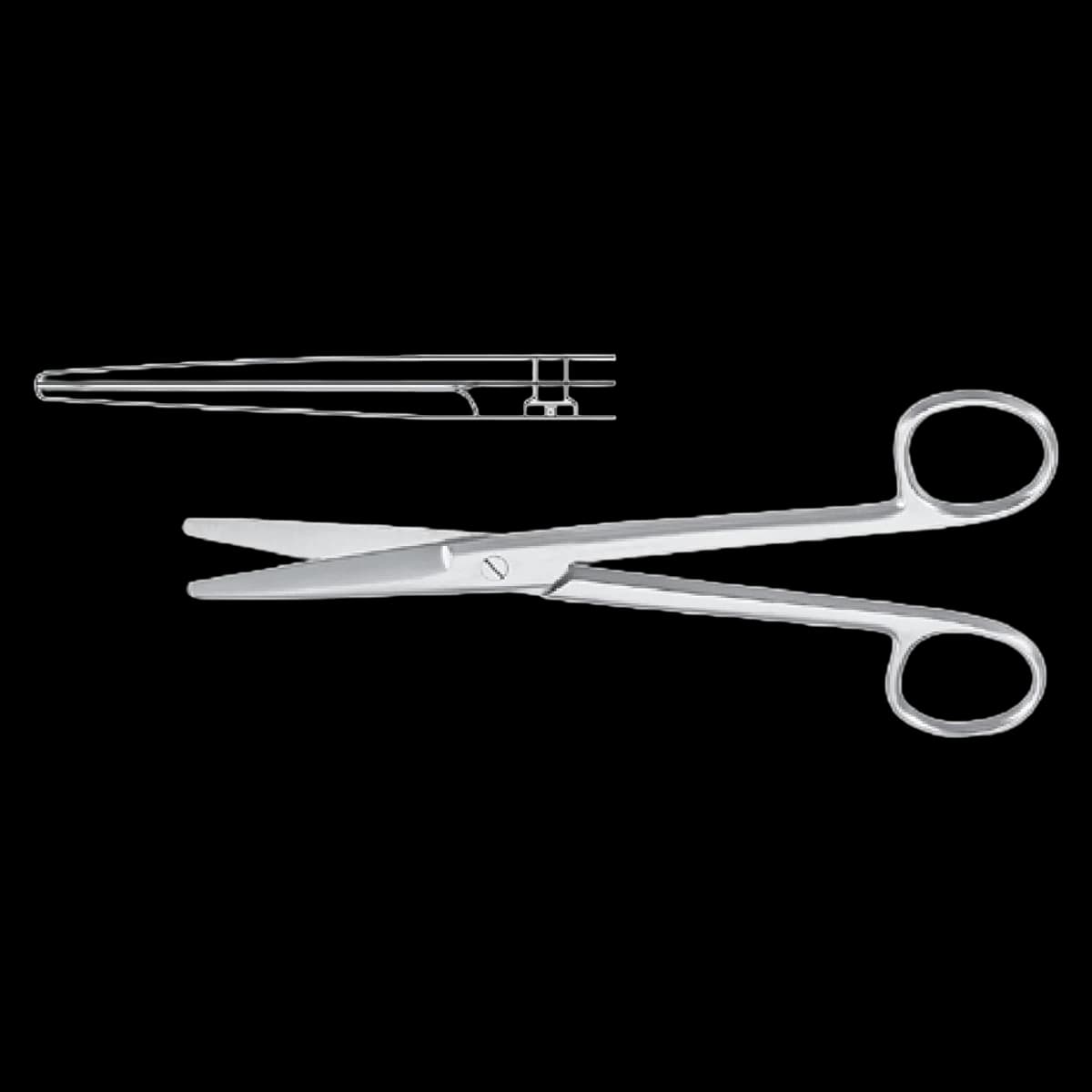 Miltex Meister-Hand Mayo Dissecting Scissors, Straight, 9" Stainless Steel - Scissor MH Mayo - Image 1
