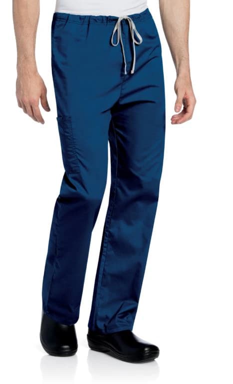 Landau Reversible Unisex Scrub Pant, Galaxy Blue, 4X-Large, Style 7602 - Scrub Pant Reversible Unisex - Image 1