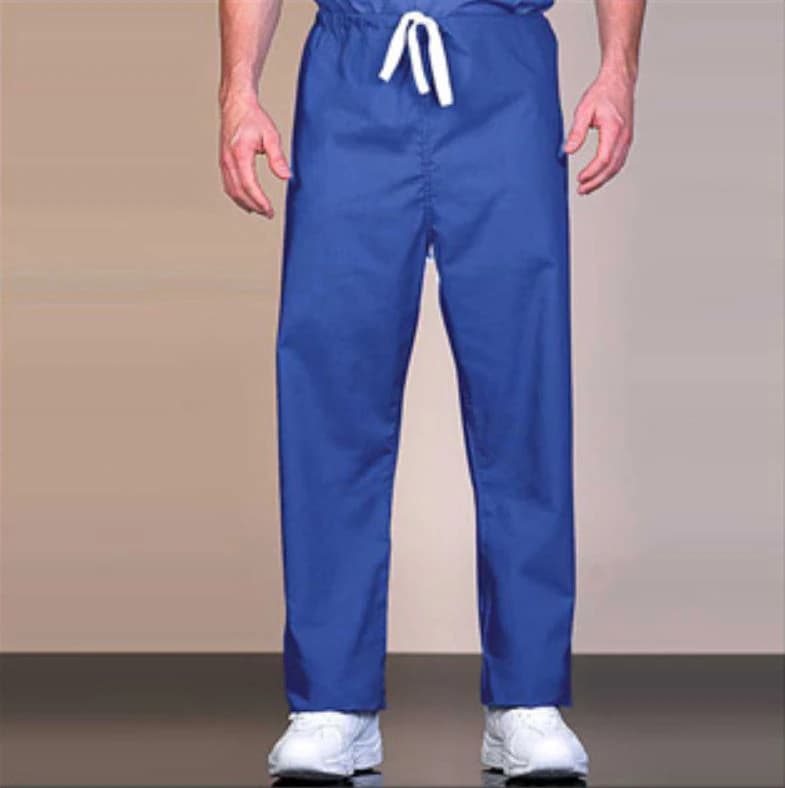 Fashion Seal Reversible 50/50 Scrub Pant, Unisex, X-Large, Blueberry, Drawstring, 1 Pocket, 7876 - Scrub Pant Reversible 50/50 - Image 1