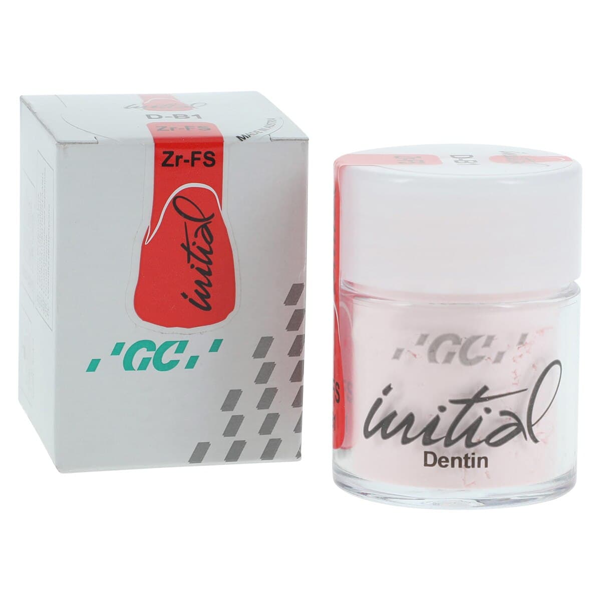 GC Initial Zr Dentin DB1 20g Jar - GC Initial Zr Dentin DB1 20g - Image 1