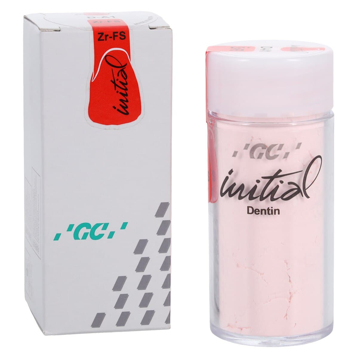 GC Initial Zr Dentin Ceramic, Shade DA1, 50 g - GC Initial Zr Dentin Ceramic - Image 1