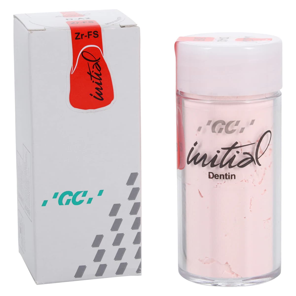 GC Initial Zr Dentin Ceramic, Shade DA2, 50 g - GC Initial Zr Dentin Ceramic - Image 1