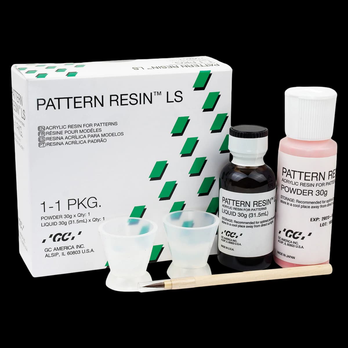 GC America Pattern Resin LS Mini Powder Refill, 30g - Pattern Resin LS Mini Pwd - Image 1