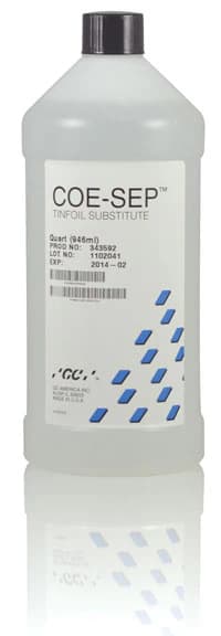 COE-SEP Tinfoil Substitute, 1 Gallon Bottle, 3.8L, 343593 - COE-SEP Tinfoil Substitute, 1 Gal, 1/Pk - Image 1