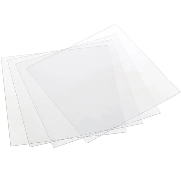Buffalo Dental Mouthguard Material, Clear EVA Sheets, 0.160" x 5" x 5", 12/Pkg, 62700 - Pkg. of 12, .160" x 5" x 5" Mouthguard Material, Clear, 62700 - Image 1