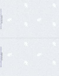 Laser RX Paper Florida Half Sheet, 8.5 in x 11 in, Perforated, 1000/Package - Laser RX Paper Florida - Image 1