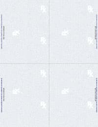 Laser RX Paper Florida Quarter Sheet, 8.5 in x 11 in, Perforated, 1000/Package - Laser RX Paper Florida - Image 1