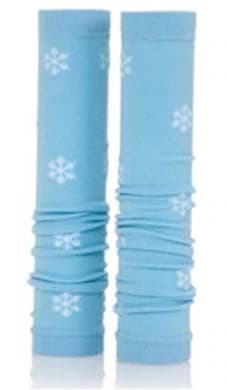 Med Sleeve Sky with White, Adult Unisex, One Size, Nylon/Spandex, 1/Pair - Med Sleeve Sky w/White - Image 1