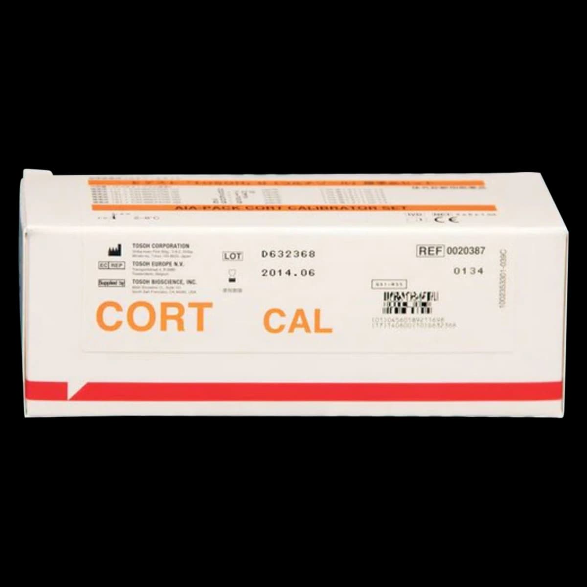 Tosoh AIA-Pack Cortisol Calibrator Set 6, 12 x 1 mL - Cortisol Calibratro Set 6 - Image 1