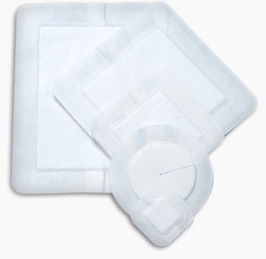 Covaderm Plus 100% Cotton Wound Dressing, 6x6", Multi-Layer, Sterile, Adhesive, Non-Adherent, Latex-Free - Covaderm Plus Dressing - Image 1