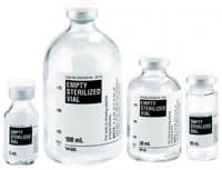 Empty Sterile Lab Vial, 30mL, 16.5mm, 25/Box - Empty Vial Sterile - Image 1