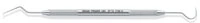 Premier Dental Products Cavity Finder DE TU 17/23 Double-End Explorer, Round Handle, Stainless Steel, Each - Cavity Finder DE TU 17/23 - Image 1